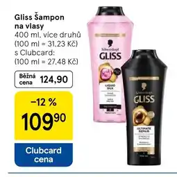 Tesco Gliss Šampon na vlasy nabídka
