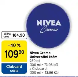 Tesco NIVEA Creme Univerzální krém nabídka