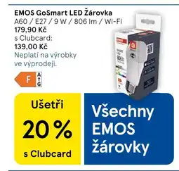 Tesco EMOS GoSmart LED Žárovka nabídka