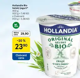 Tesco HOLLANDIA Bio Selský jogurt nabídka
