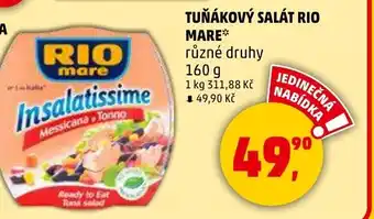 Penny Market Tuňákový salát Rio Mare nabídka