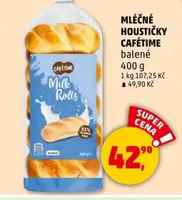 Penny Market Mléčné houstičky Cafétime nabídka