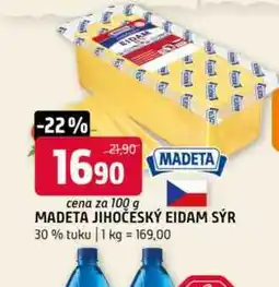 Terno MADETA JIHOČESKÝ EIDAM SÝR 100 g nabídka