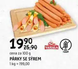 Terno PÁRKY SE SÝREM 100 g nabídka