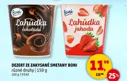 Penny Market Dezert ze zakysané smetany boni nabídka