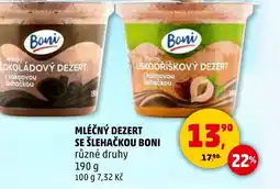 Penny Market Mléčný dezert se šlehačkou boni nabídka