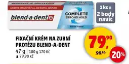 Penny Market Fixační krém na zubní protézu blend-a-dent nabídka