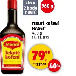 Penny Market Tekuté koření maggi nabídka