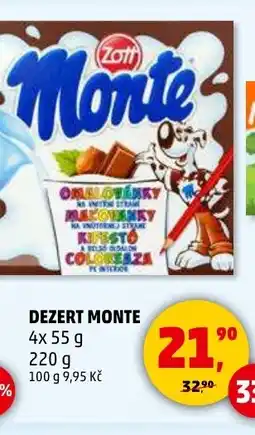 Penny Market Dezert monte nabídka
