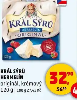 Penny Market Král sýrů hermelín nabídka