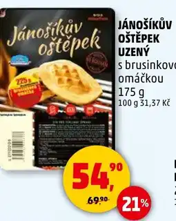 Penny Market Jánošíkův oštěpek uzený nabídka