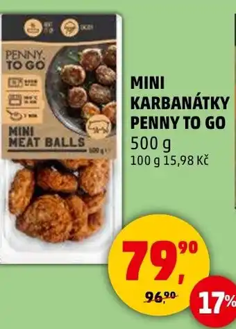 Penny Market Mini karbanátky penny to go nabídka