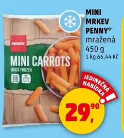Penny Market Mini mrkev penny mražená nabídka