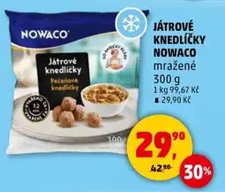 Penny Market Játrové knedlíčky Nowaco nabídka