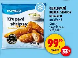 Penny Market Obalované kuřecí stripsy Nowaco nabídka