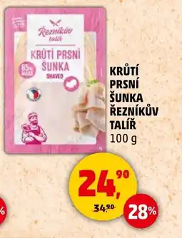 Penny Market Krůtí prsní šunka řezníkův talíř nabídka