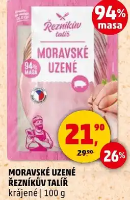 Penny Market Moravské uzené řezníkův talíř nabídka