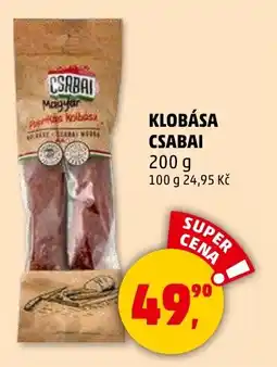 Penny Market Klobása csabai nabídka