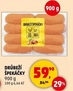 Penny Market Drůbeží špekáčky nabídka