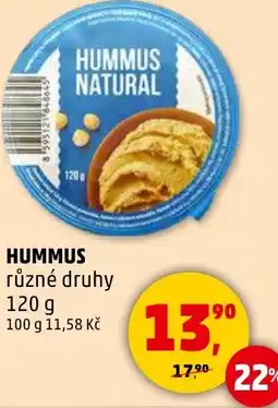 Penny Market Hummus nabídka