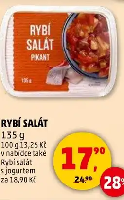 Penny Market Rybí salát nabídka