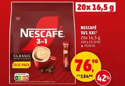 Penny Market Nescafé 3v1 xxl nabídka
