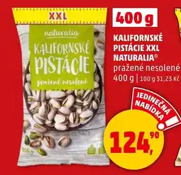 Penny Market Kalifornské pistácie xxl naturalia nabídka