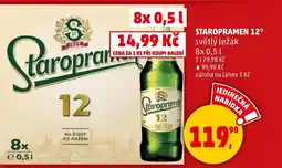 Penny Market Staropramen 12 nabídka