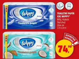 Penny Market Toaletní papír xxl wippy bílý, kokos 3vrstvý nabídka