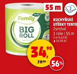 Penny Market Kuchyňské utěrky tento 2vrstvé nabídka