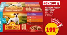 Penny Market Kapsičky pro psy propesko nabídka