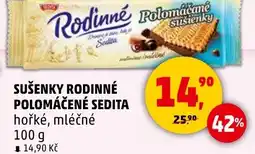 Penny Market Sušenky rodinné polomáčené sedita nabídka