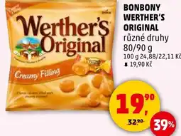 Penny Market Bonbony werther's original nabídka