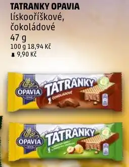 Penny Market Tatranky opavia lískooříškové, čokoládové nabídka