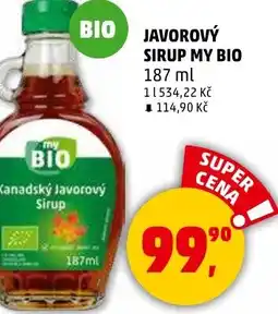Penny Market Javorový sirup my bio nabídka