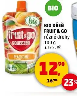 Penny Market Bio dřeň fruit & go nabídka