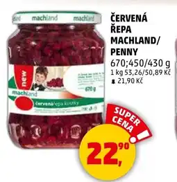 Penny Market Červená řepa machland/ penny nabídka