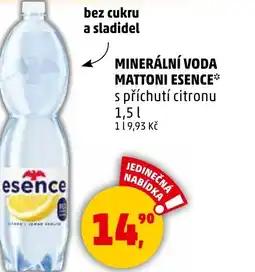 Penny Market Minerální voda mattoni esence nabídka