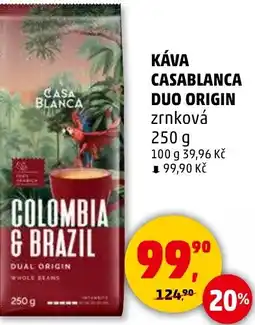 Penny Market Káva casablanca duo origin zrnková nabídka