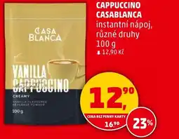 Penny Market Cappuccino casablanca instantní nápoj nabídka