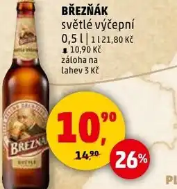 Penny Market Březňák světlé výčepní nabídka