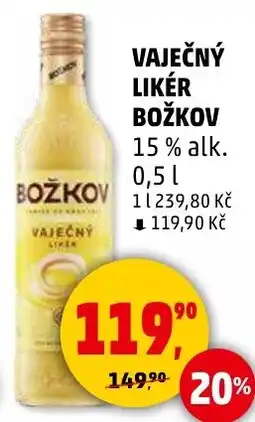 Penny Market Vaječný likér božkov nabídka