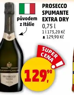 Penny Market Prosecco spumante extra dry nabídka