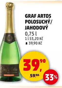 Penny Market Graf artos polosuchý/ jahodový nabídka
