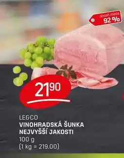 Flop ŠUNKA NEJVYŠŠÍ JAKOSTI 100 g nabídka