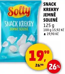Penny Market Snack krekry jemne solene nabídka