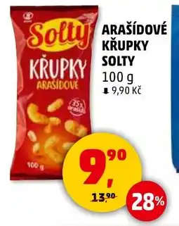 Penny Market Arašidové křupky solty nabídka