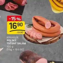 Flop OLSKÝ TOČENÝ SALÁM 100 g nabídka