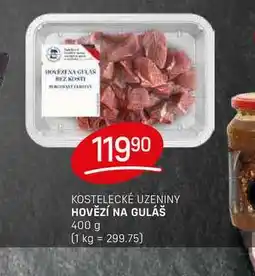 Flop HOVĚZÍ NA GULÁŠ 400 g nabídka