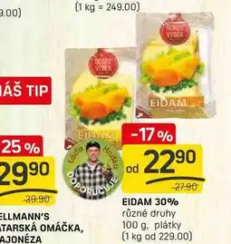 Flop EIDAM 30% různé druhy 100 g nabídka